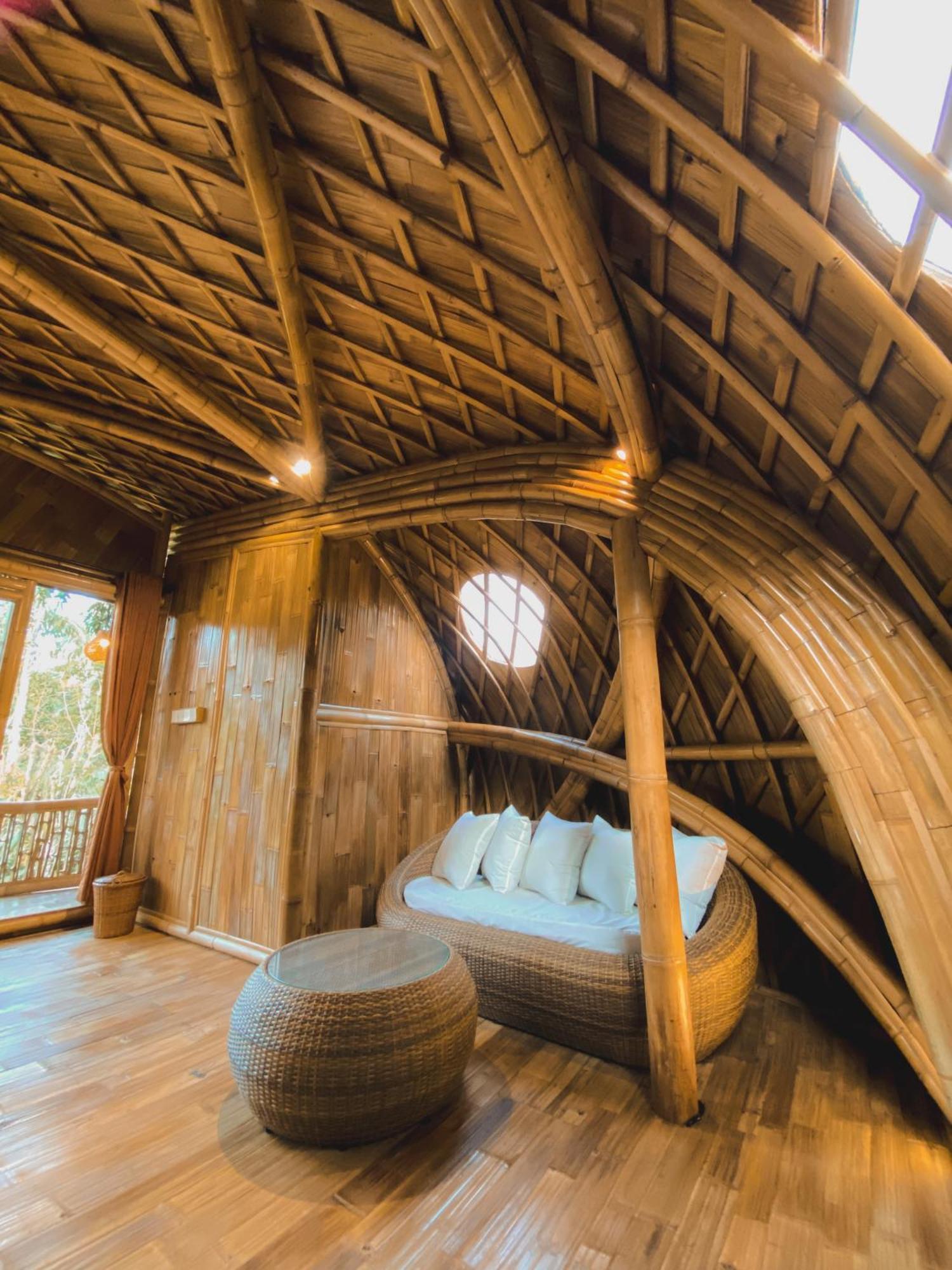 Alamvaya Bali Bamboo House Sidemen (Bali) Exterior foto