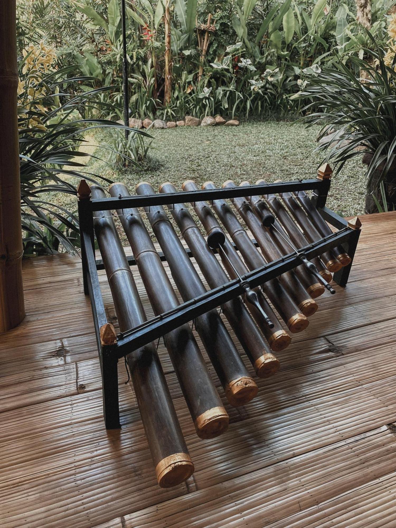 Alamvaya Bali Bamboo House Sidemen (Bali) Exterior foto