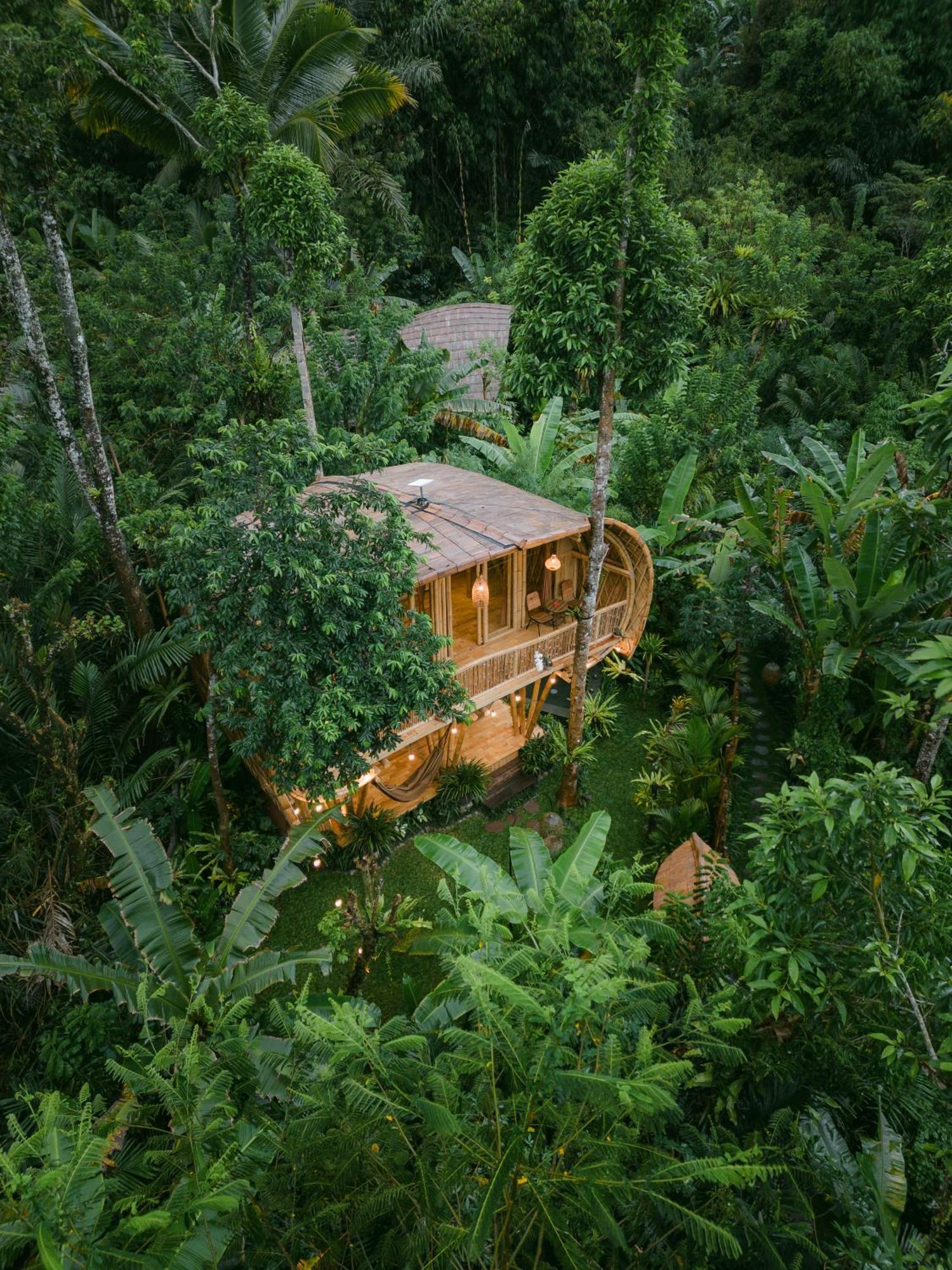 Alamvaya Bali Bamboo House Sidemen (Bali) Exterior foto