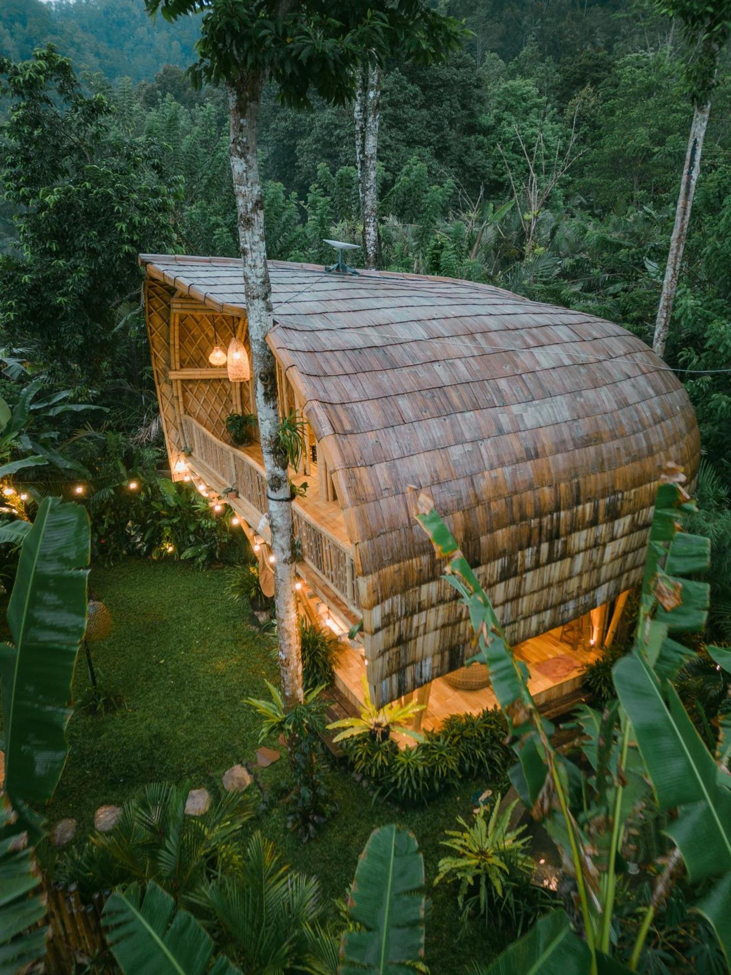 Alamvaya Bali Bamboo House Sidemen (Bali) Exterior foto
