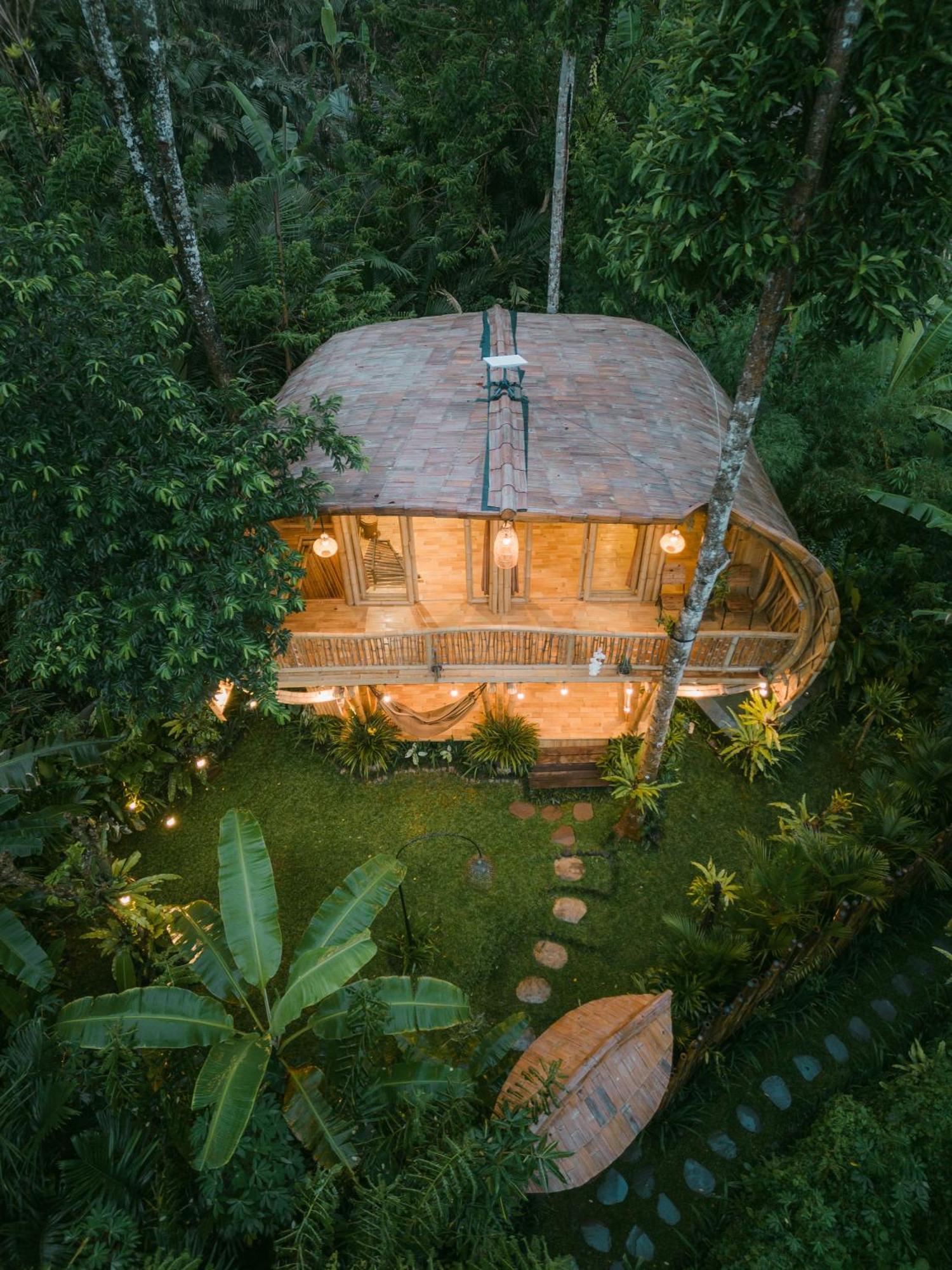 Alamvaya Bali Bamboo House Sidemen (Bali) Exterior foto