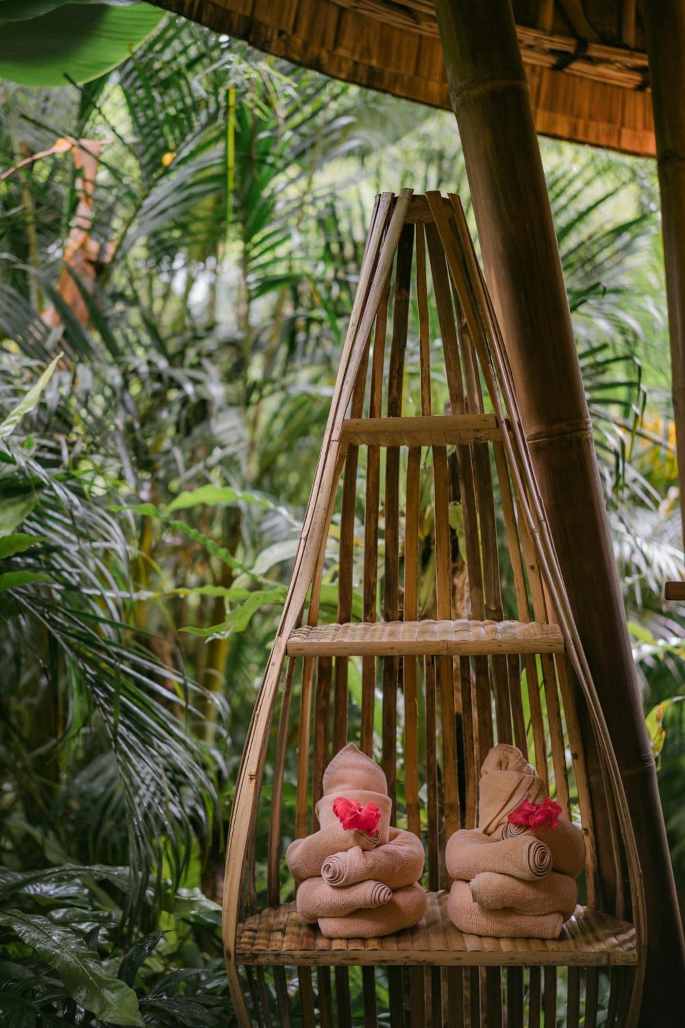 Alamvaya Bali Bamboo House Sidemen (Bali) Exterior foto