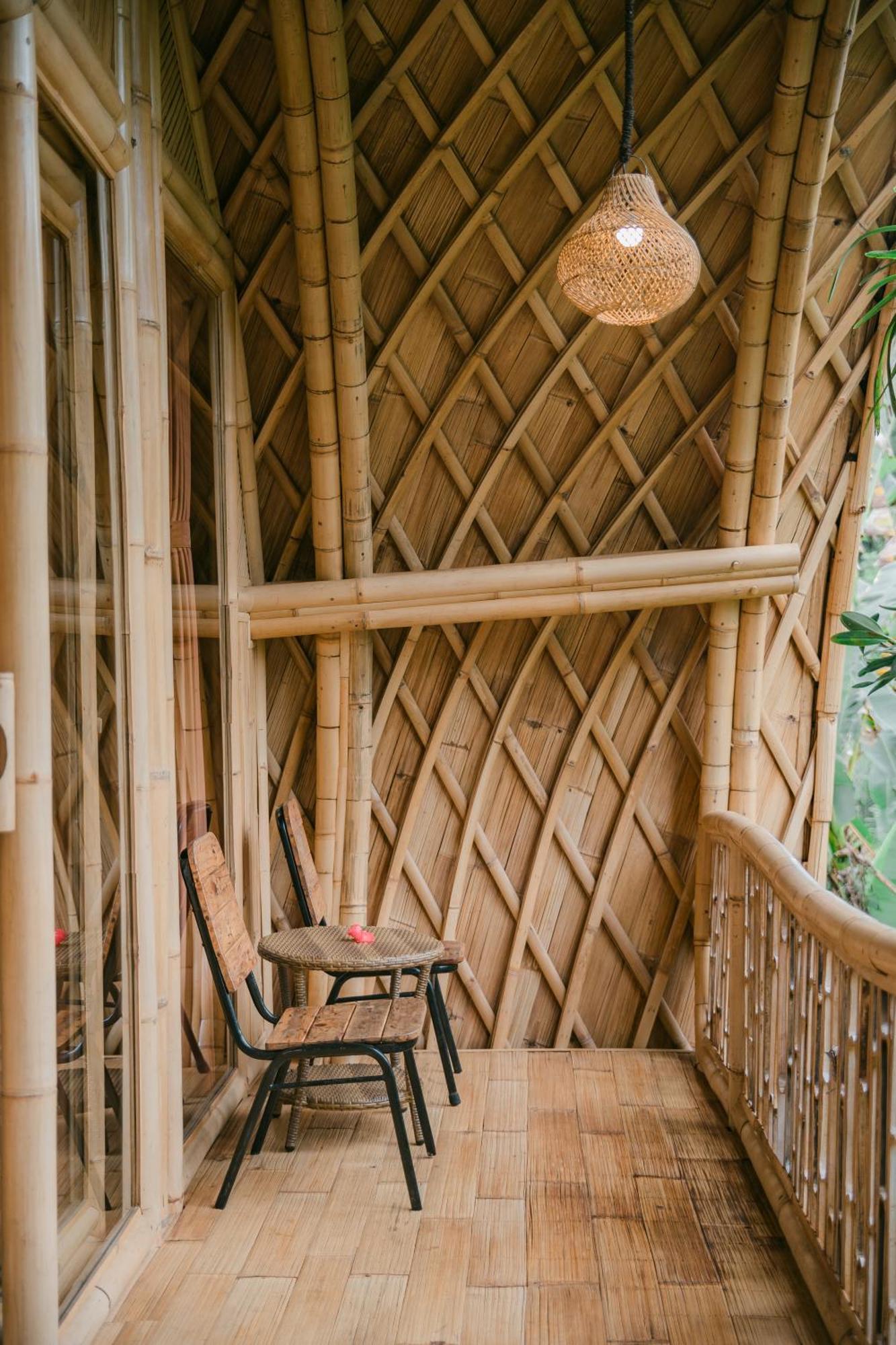 Alamvaya Bali Bamboo House Sidemen (Bali) Exterior foto