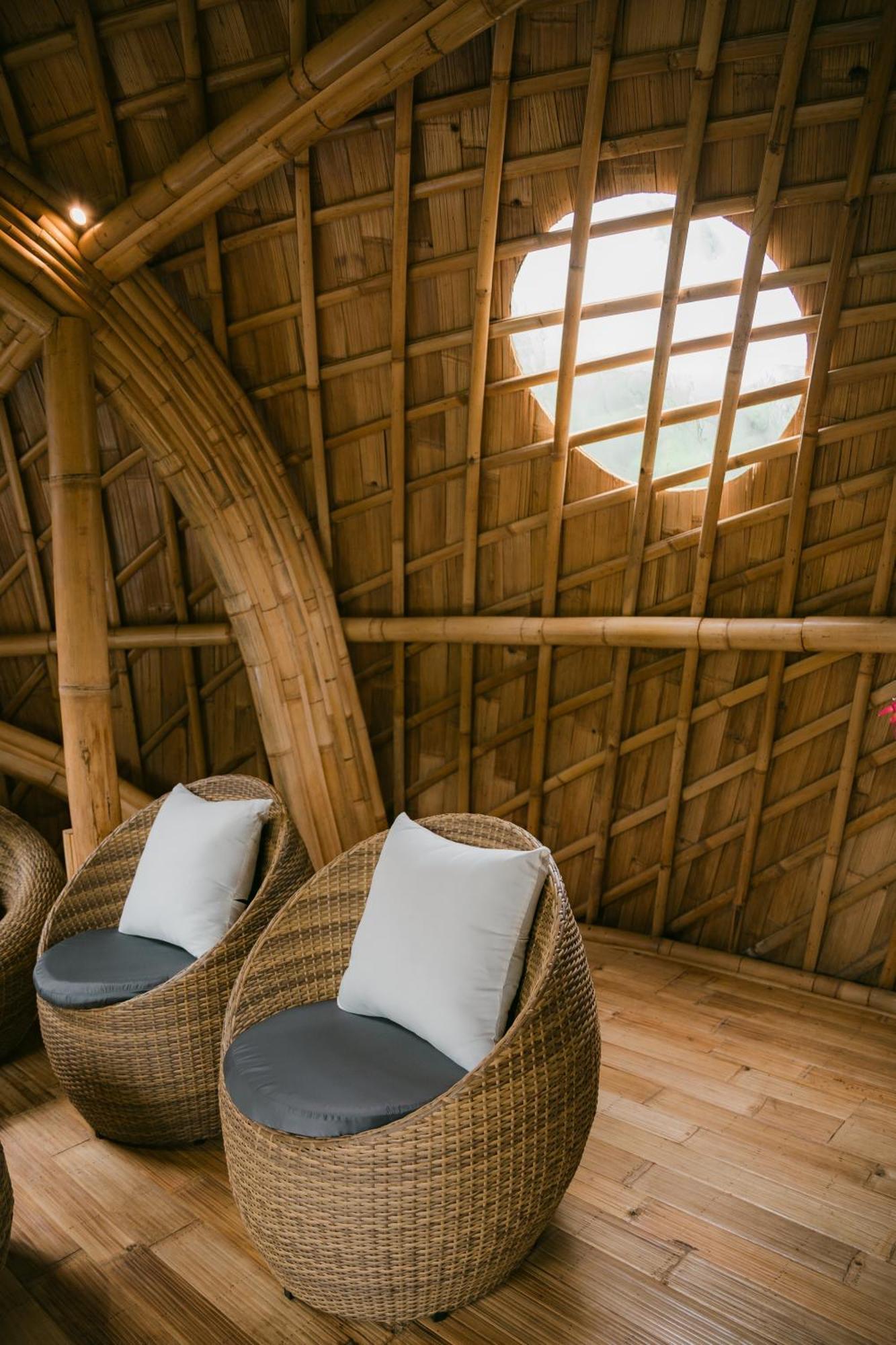 Alamvaya Bali Bamboo House Sidemen (Bali) Exterior foto