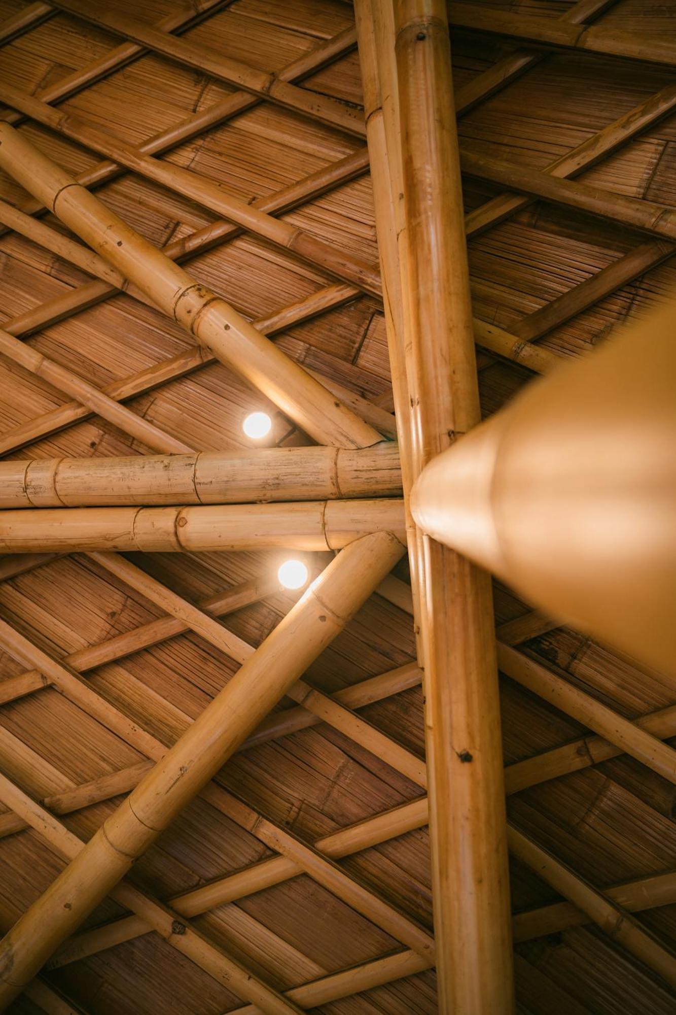 Alamvaya Bali Bamboo House Sidemen (Bali) Exterior foto