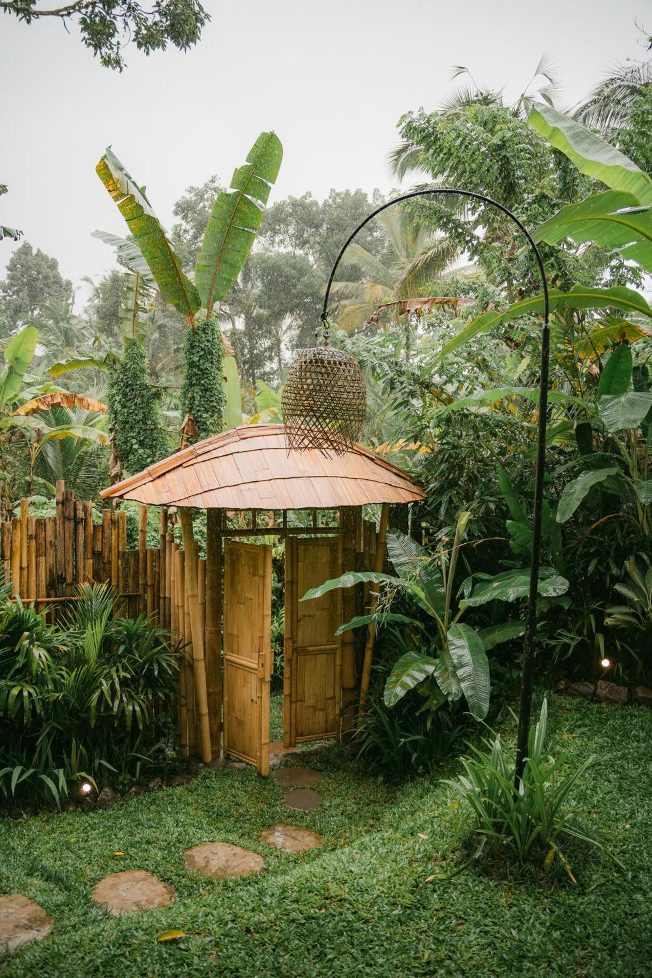 Alamvaya Bali Bamboo House Sidemen (Bali) Exterior foto