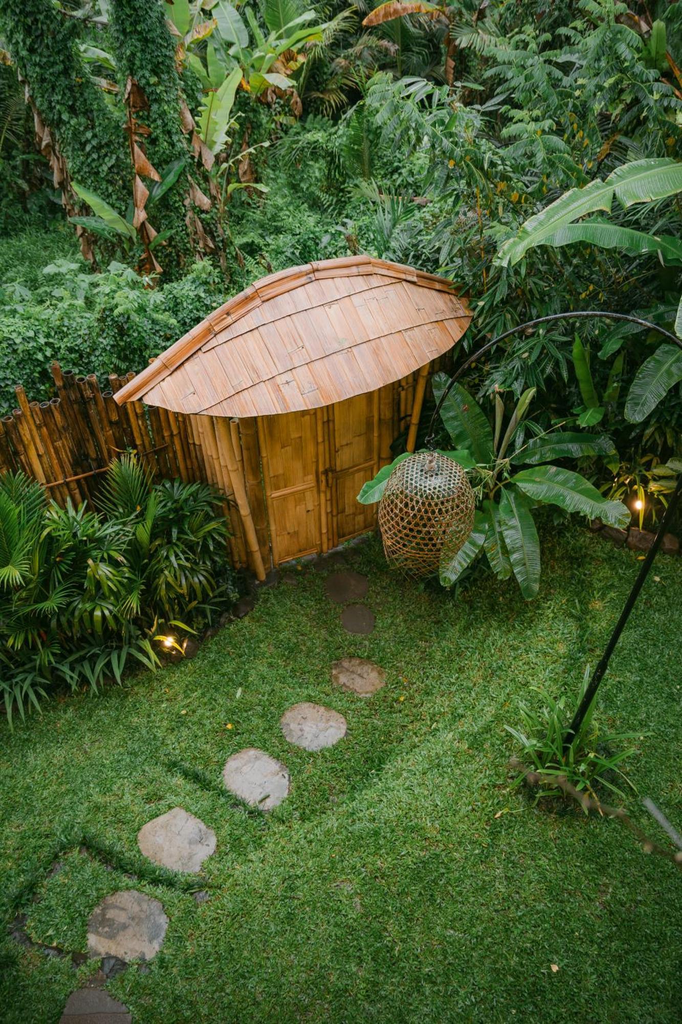 Alamvaya Bali Bamboo House Sidemen (Bali) Exterior foto
