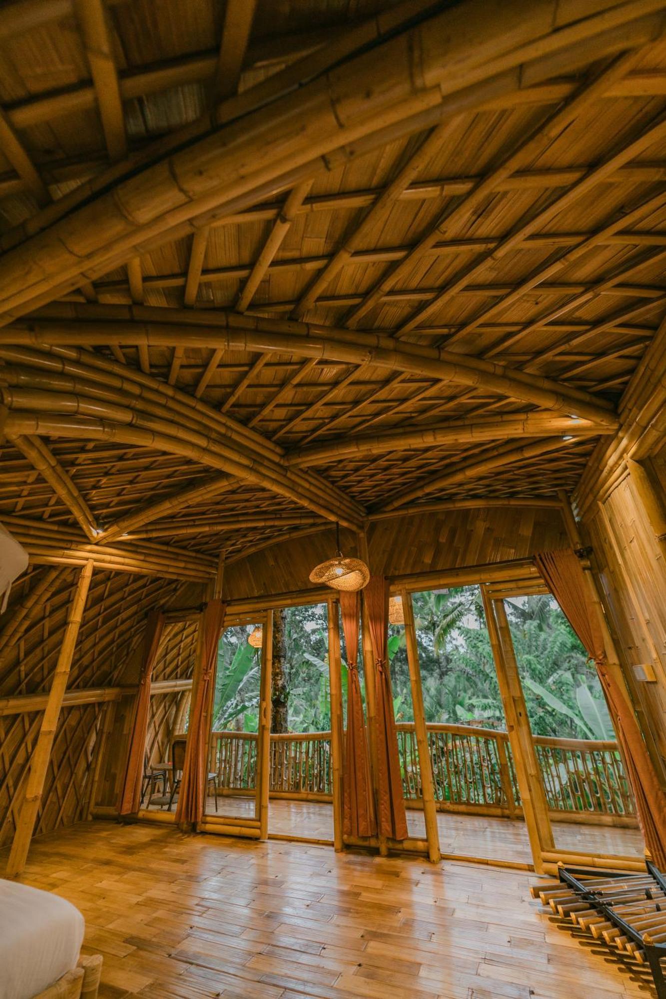 Alamvaya Bali Bamboo House Sidemen (Bali) Exterior foto