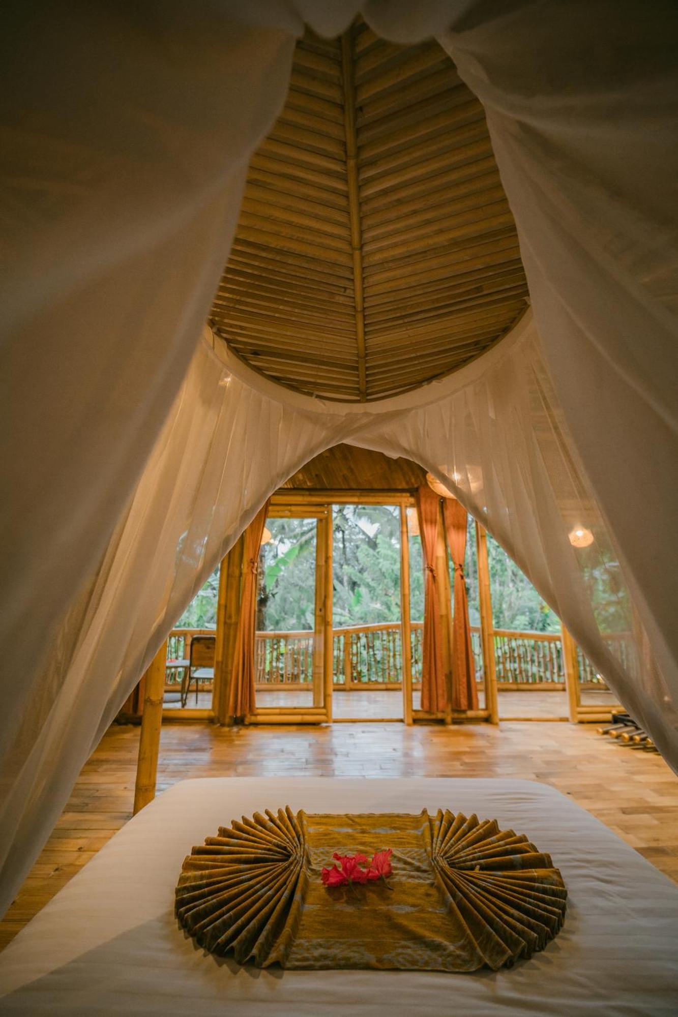 Alamvaya Bali Bamboo House Sidemen (Bali) Exterior foto