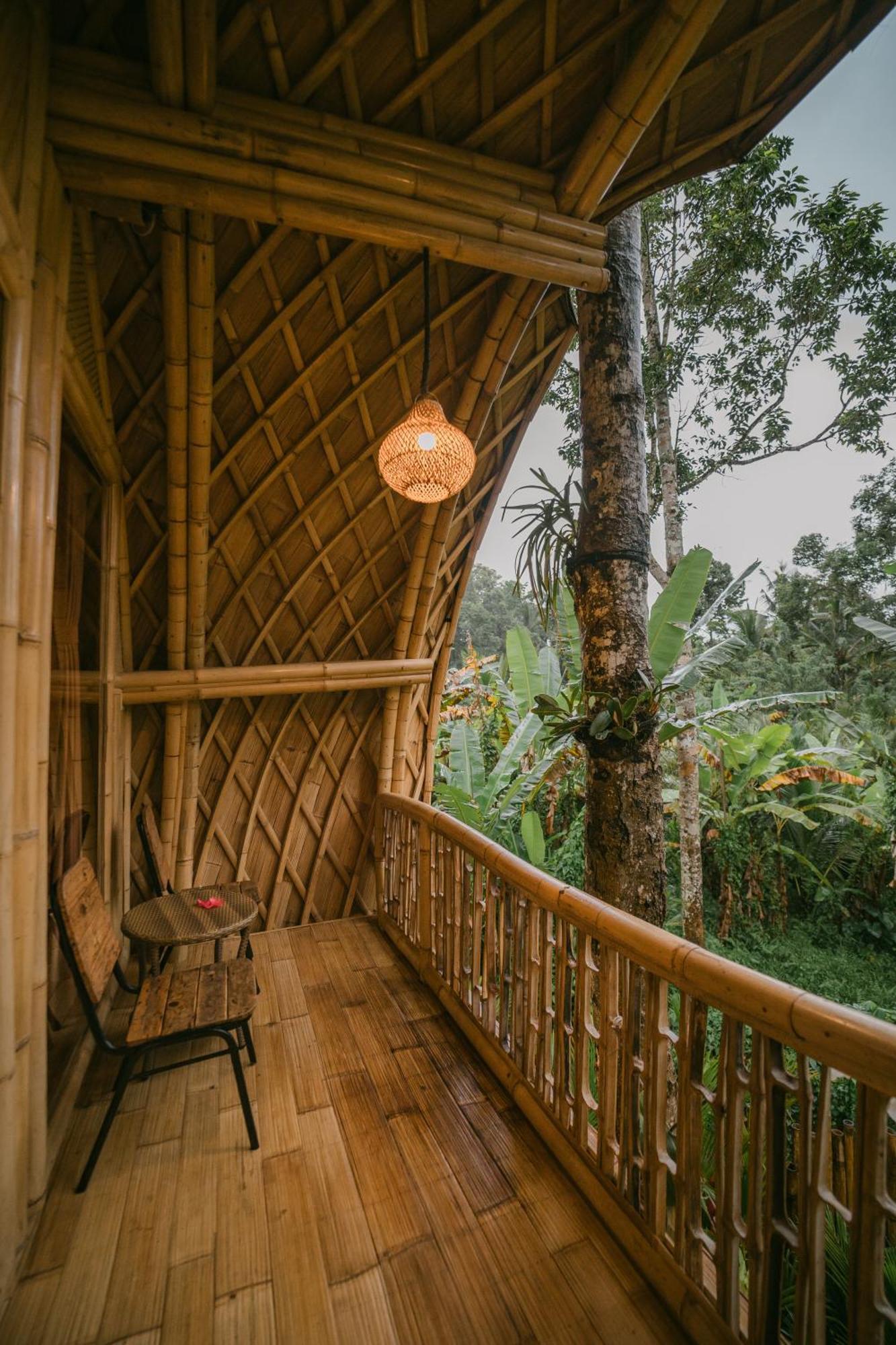 Alamvaya Bali Bamboo House Sidemen (Bali) Exterior foto