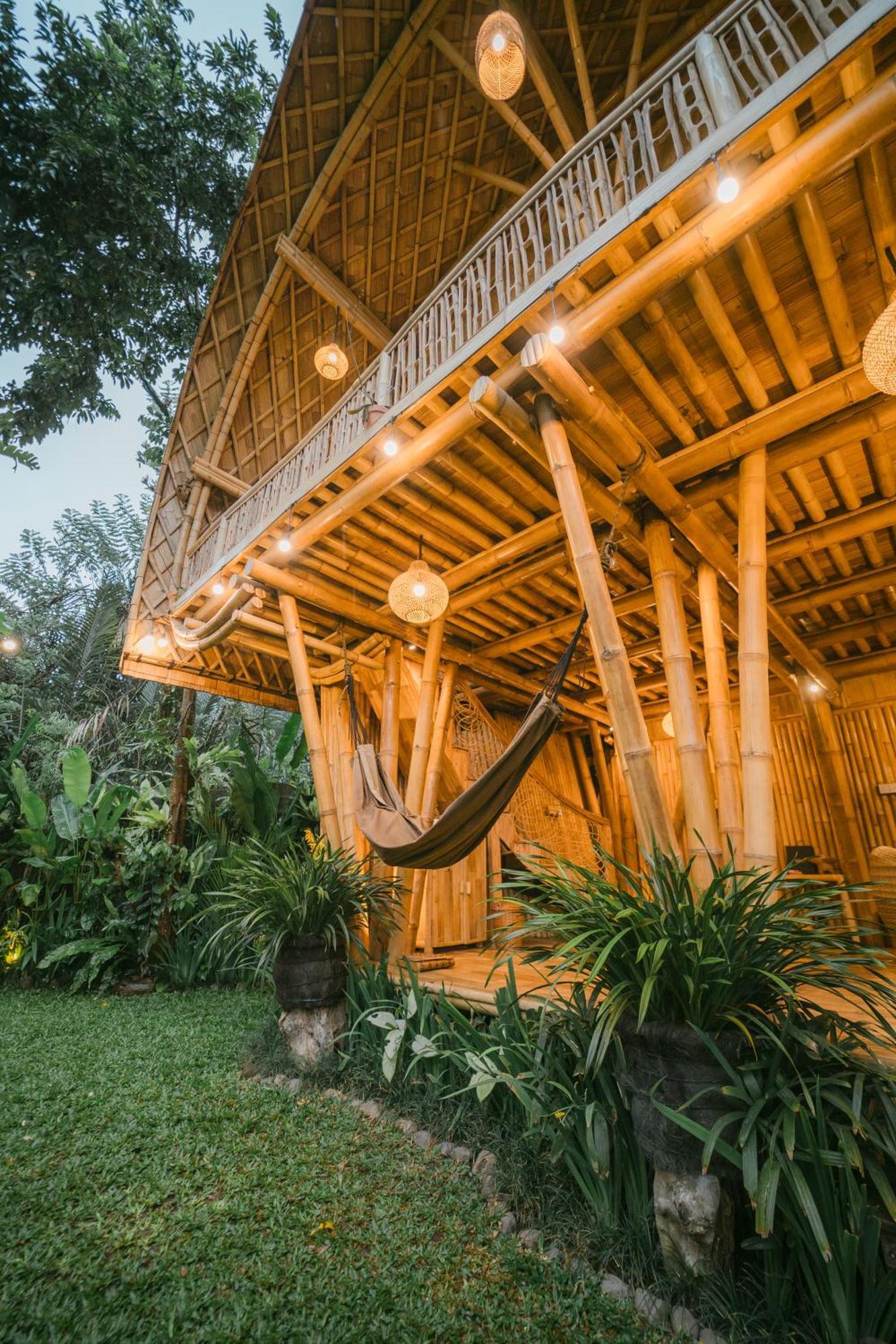 Alamvaya Bali Bamboo House Sidemen (Bali) Exterior foto