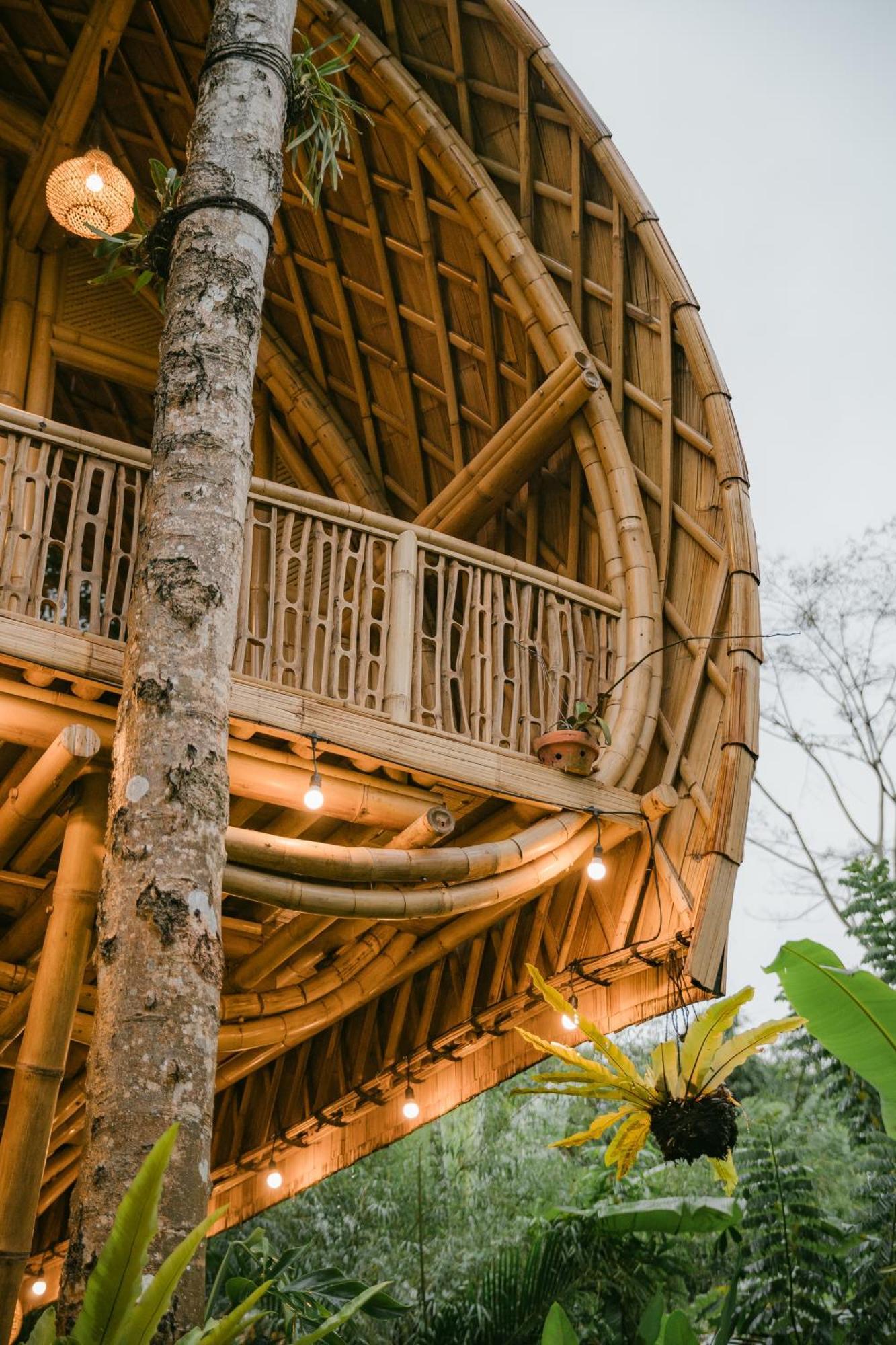 Alamvaya Bali Bamboo House Sidemen (Bali) Exterior foto