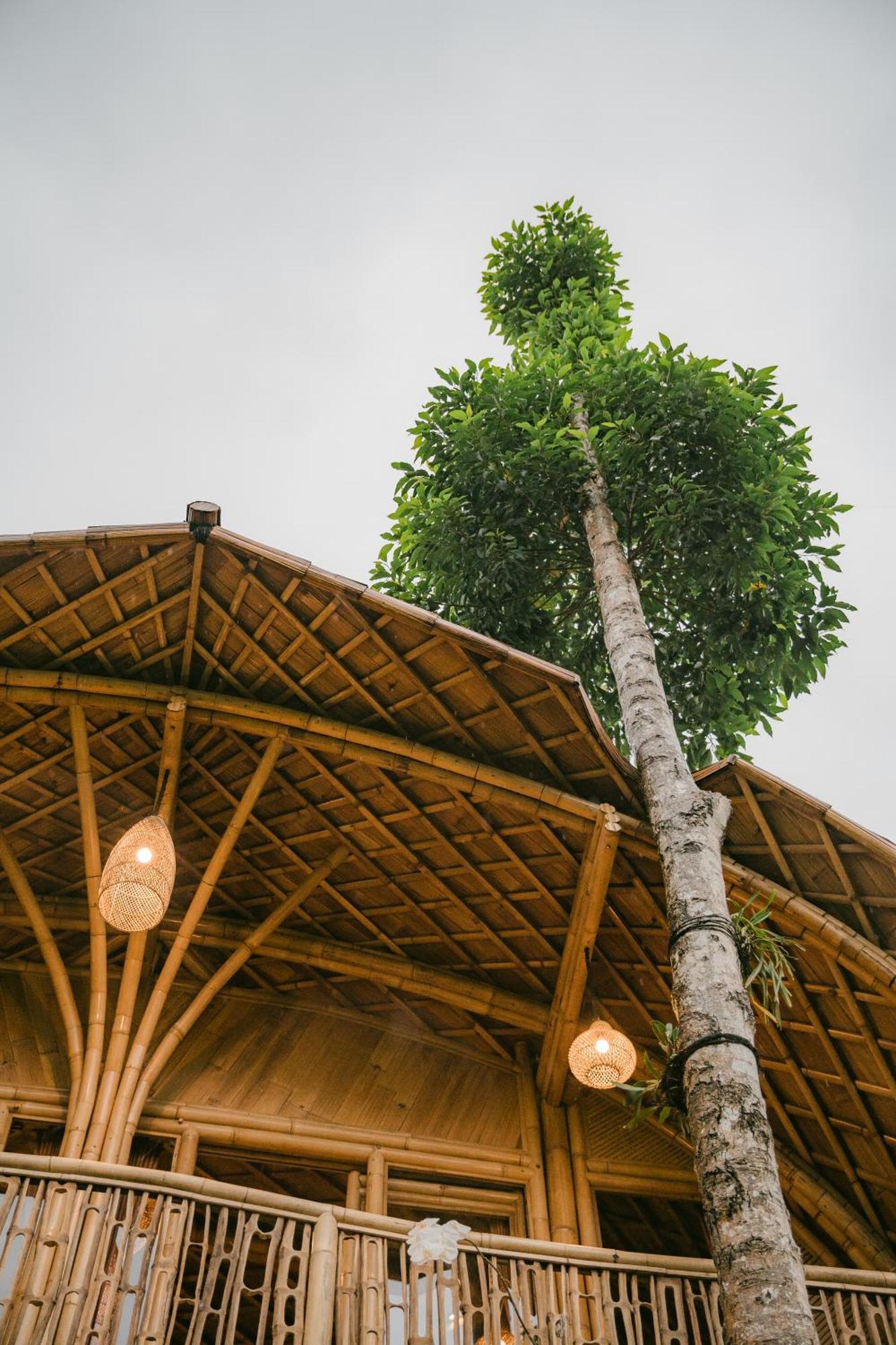 Alamvaya Bali Bamboo House Sidemen (Bali) Exterior foto