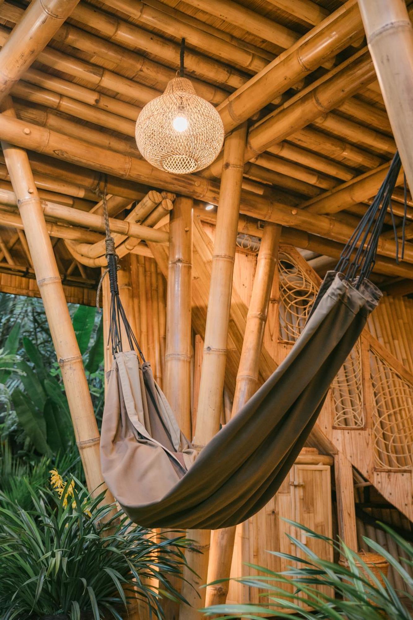 Alamvaya Bali Bamboo House Sidemen (Bali) Exterior foto