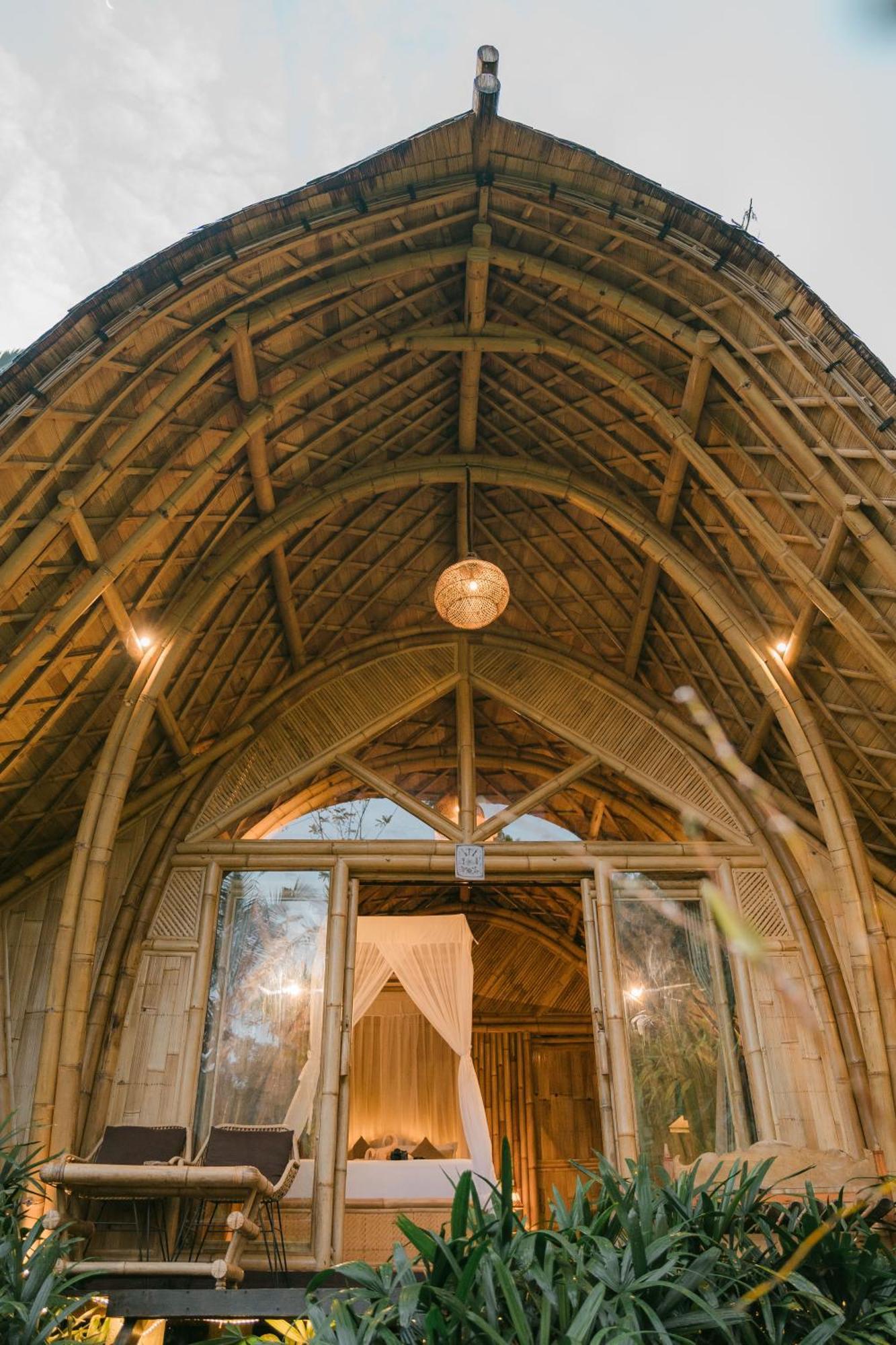 Alamvaya Bali Bamboo House Sidemen (Bali) Exterior foto